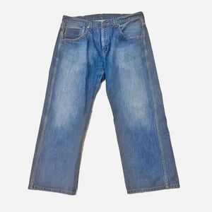 Levi’s 569 Loose Straight Black Label 8 Pocket Jeans Size 38 X 30(Actual 38 X28)